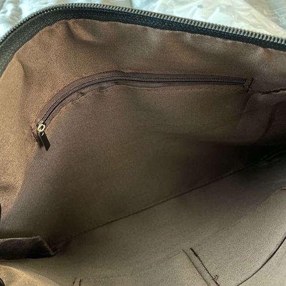 Black  Oversized Everyday Clutch - Picture 4 of 5